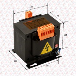 Transformer 70V 1200W Single phase Image