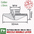 Nozzle DL-3-D32H15M14 Raytools Image