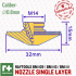 Nozzle SL-0.8-D32H15M14 Raytools Image